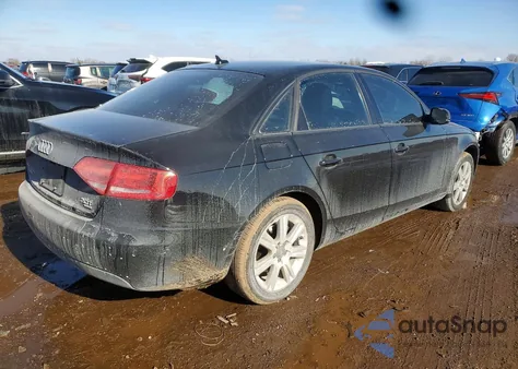 2010 Audi A4 Premium z USA, uszkodzony, nr VIN WAUBFAFL5AN025329